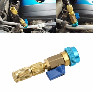 Coche de aire acondicionado válvula núcleo removedor rápido instalador de baja presión refrigerante Freon adaptador Kit de válvula núcleo removedor herramienta