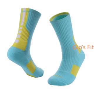 calcetines de baloncesto de tubo medio toalla inferior calcetines deportivos absorción de sudor resistencia al desgaste anti-fricción elite (2)