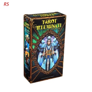 rs tarot illuminati kit 78 cartas mazo adivinación destino familia fiesta juego de mesa juguete
