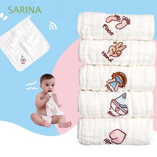 SARINA Hangable Face Towel Bath Saliva Towels Bath Towel Cute Newborn Mouth Comfortable Soft Kids Handkerchief