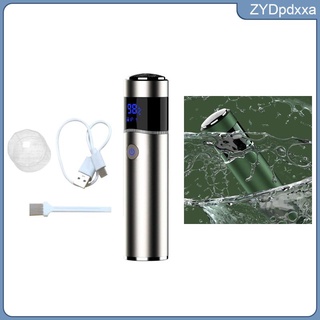 Cordless Mini Electric Shaver USB Charging Waterproof LED Display