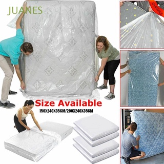 juanes universal cubierta de polvo impermeable protector de colchón cubierta de colchón suministros para cama s/l almacenamiento transparente hogar funda protectora