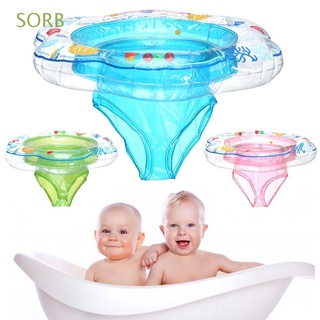 sorb útil inflable de seguridad flotador círculo anillo de natación portátil balsa de agua verano boya de baño accesorios de piscina/multicolor