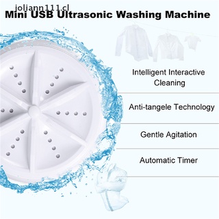 joli mini lavadora ultrasónica portátil descontaminación lavadora cl