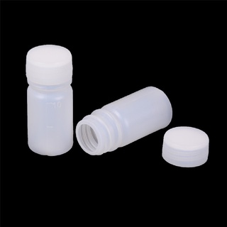 TRTYU 10X 10ml Plastic Reagent Bottles Medicine Sample Vials Liquid Holder Useful Tool . (6)