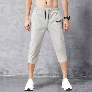 !!️!!️Puma moda pantalones cortos deportivos de los hombres sueltos cordón casual Capris recto casual pantalones