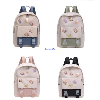 Btf encantadora mochila Kawaii mochila adolescente niñas bolsa de la escuela lindo estudiante Daypack libro bolsas multifuncional