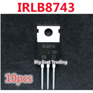 10PCS IRLB8743 IRLB8743PBF a-220, calidad garantizada