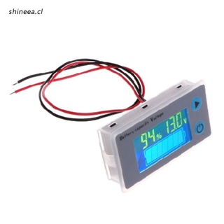 shi js-c3312v batería de plomo ácido voltímetro eléctrico pantalla medidor eléctrico