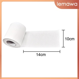 [Lemawa] 2/4 rollos hogar hogar 4 capas baño papel higiénico servilleta de pañuelos 100/200g (1)