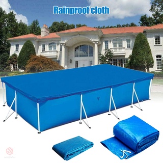 cubierta rectangular resistente a los rayos uv para piscina, impermeable, a prueba de polvo, resistente al polvo