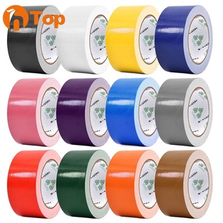 Available❤ 45mm wide 10 meters long color base fabric strong waterproof tape no trace of high viscosity carpet tape DIY Decoration mi1nisoso2