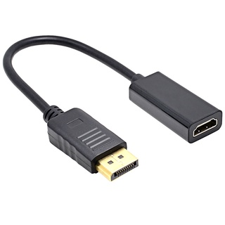 Puerto de pantalla de cable universal DP a HDMI a 1080P Adaptador HDMI para computadora portátil