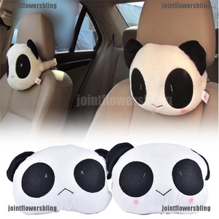 JOCL 1pc Cute Car Neck Panda Pillow Headrest Neck Rest Support Cushion Neck Pillow 210824
