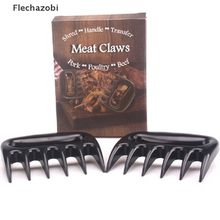 [flechazobi] 2 piezas de accesorios para barbacoa, trituradora de carne, extractor de carne de cerdo, horquilla, tenedor de oso, garra de oso