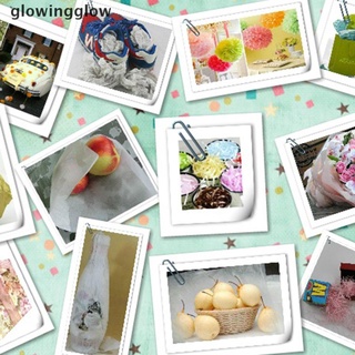 Glwg Translucent Wrapping Papers Tissue Paper Bookmark Gift Fruit Wrapping Papers Glow (1)