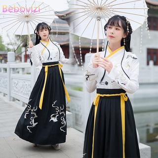 Bordado tradicional Hanfu mujer antigua espadachín de baile popular traje Vestido Oriental chino Martial-Arts Cosplay conjunto de disfraces (1)