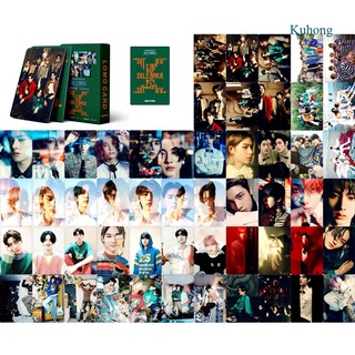 Kuhong 54 Unids/Set KPOP ENHYPEN Postal Dimensión : Dilema Álbum Foto LOMO Tarjeta Para Fans Colección