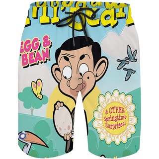 [Pantalones cortos antiarrugas] BBHUHU Mr Bean Summer Quick Dry Boardshorts Regalo de cumpleaños