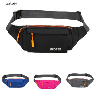 zatpiy hombres/mujeres deportes cintura pack impermeable bolsa de correr al aire libre cinturón bolsa de equitación pack cl