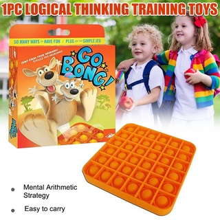 1x push pop burbuja sensorial fidget juguete alivio del estrés necesidades especiales aula silenciosa