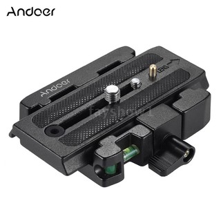 F&S Andoer - adaptador de abrazadera de liberación rápida para cámara de vídeo con liberación rápida Pl