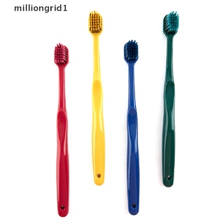 [milliongrid1] 1 pza cepillo de dientes cepillo de dientes simple cabeza pequeña baño cuidado oral cepillo de dientes caliente