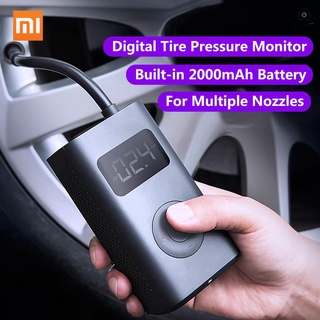 Ba Xiaomi Mijia inflable presión de neumáticos bomba eléctrica Monitor Digital portátil compresor Multi boquilla para fútbol bicicleta coche neumático inflador