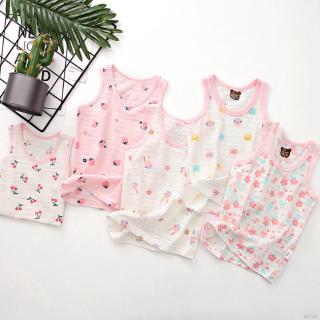 las niñas de la ropa interior de verano floral tanques tops chica niños ropa de algodón bebé camiseta adolescente singlets (1)