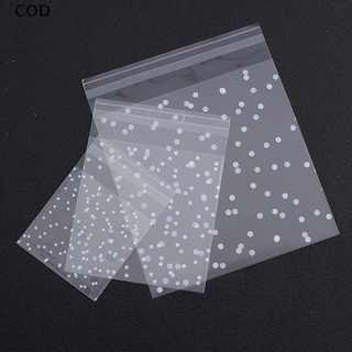 [COD] 100pcs/set Gift Biscuits bag Packaging Bread Baking candy Cookies Package bag HOT (8)