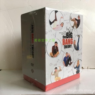 The Big Bang Theory in English American TV Series37DVD 1-12SeasonThe Big Bang TheoryFull Version Disc
