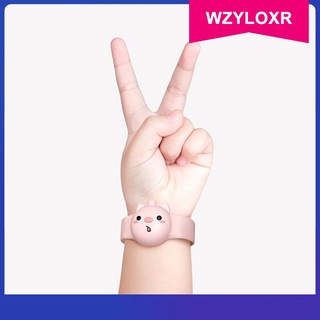 Wzyloxr dispensador/brazalete De silicona reutilizable y Portátil Para niños/Adultos y Adolescentes con 1 recámara