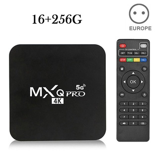 Caja De Tv Inteligente wifi Media playera Hd Digital con control Remoto Tv Decodificador caja De Tv 4k Eu16+256/Us16+256