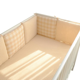 Nt-6 pzs parachoques para cama de bebé/diseño anticolisión/diseño de dibujos animados lindo estilo de impresión libre combinación cojín (1)