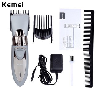 kemei km-605 240 200v impermeable eléctrico cortapelos maquinilla de afeitar hombres clipper