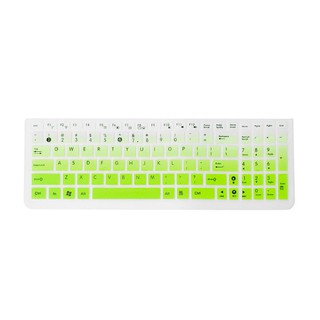 Kok* teclado cubierta teclado película Protector de piel portátil protección de silicona para portátil Asus K50