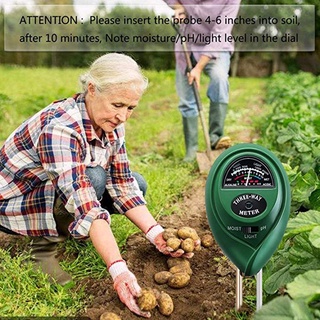 【8/27】Ph Detector Soil Tester Soil Moisture Meter Soil Ph Meter Round Head