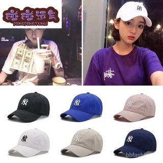 Hip-hop styleAbsorb sweatFLAGorras de béisbol de estilo coreano para hombres y mujeresMLBNYGorra de Sol de pico sombrero de Hip Hop de ocio 7z8D