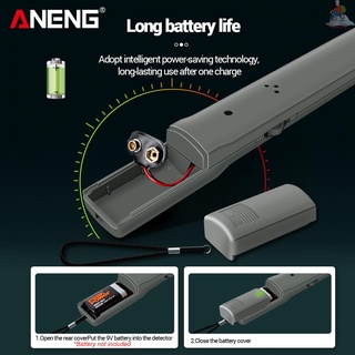 Newc ANENG - Detector de metales portátil electrónico para detección de metales, seguridad del aeropuerto (9)