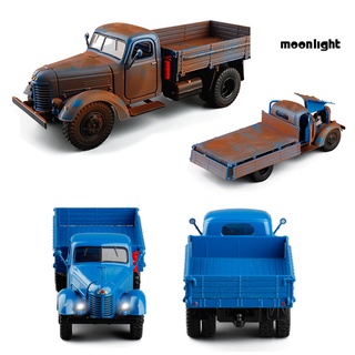 [MOO] 1/32 Diecast camión transportador vehículo deslizante coche LED música modelo de niños juguete