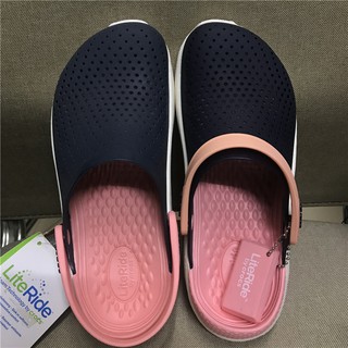 [spot] Crocs LiteRide Clásico Hombres Y Mujeres Al Aire Libre casual Zapatillas De Moda Tendencia Salvaje Agujero Zapatos (8)
