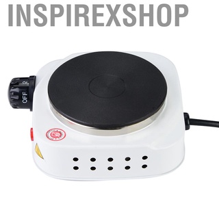 Inspirexshop portátil 500W eléctrico Mini estufa caliente placa multifuncional hogar calentador