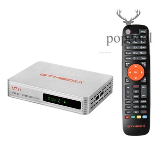 receptor de tv 1080p full hd dvb-t/t2/cable/soporte multi plp j.83b con soporte usb pvr gtmedia v7