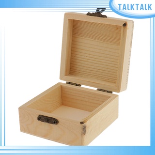 [en Stock] caja De madera con tapa y cierre para hacer tu pareja/joyería/regalo