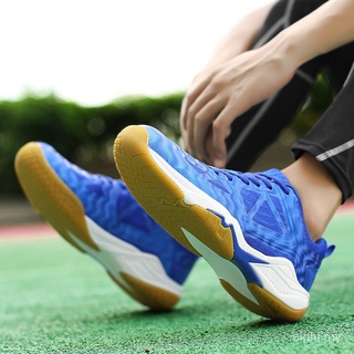 Zapatillas de deporte de bádminton de los hombres de las mujeres de entrenamiento de bádminton zapatos Comfotable resistente al desgaste Unisex calzado de tenis BcCt (4)