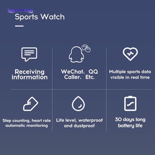 Y68 pulsera inteligente con Monitor de presión arterial y frecuencia cardíaca impermeable para iOS/Android (8)