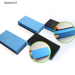 [buna1] 10* revestimiento de cerámica de coche esponja de vidrio nano cera aplicador almohadillas de pulido [cl]