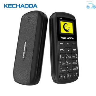 KECHAODA A26 2G GSM función teléfono Dual SIM 0.66" 32MB BT Dialer MP3/FM Mini teléfonos móviles para niños mayores
