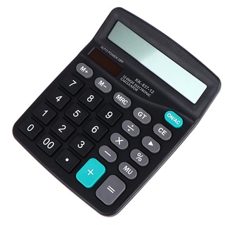 jtcl 1pcs calculadora comercial de oficina calcular herramienta alimentada por batería de 12 dígitos jtt (7)