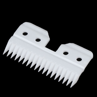 [daydayto] Cuchilla cortadora de pelo de cerámica para mascotas, nitidez Oster A5, hoja duradera, 18 dientes [MY] (6)